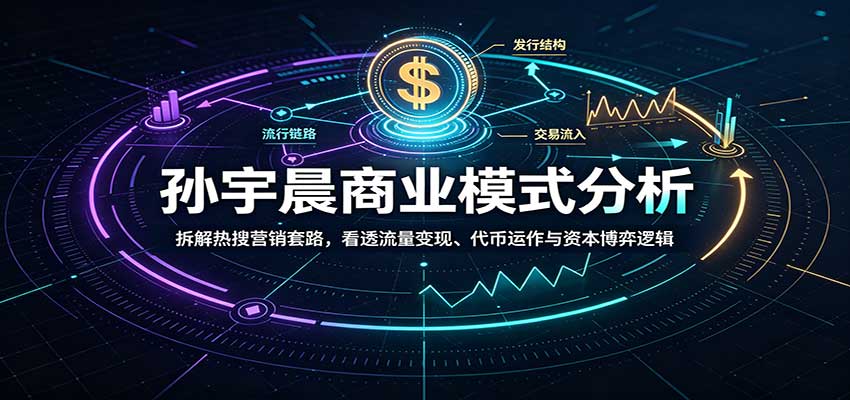 孙宇晨商业模式分析:拆解热搜营销套路,看透流量变现、代币运作与资本博弈逻辑-资源V站