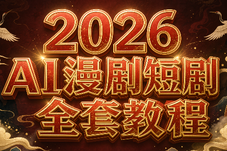 2026Ai漫剧短剧全套教程-资源V站