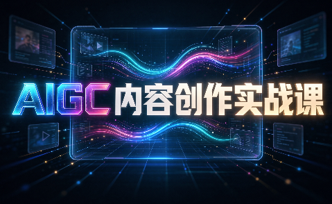 AIGC内容创作实战课-资源V站