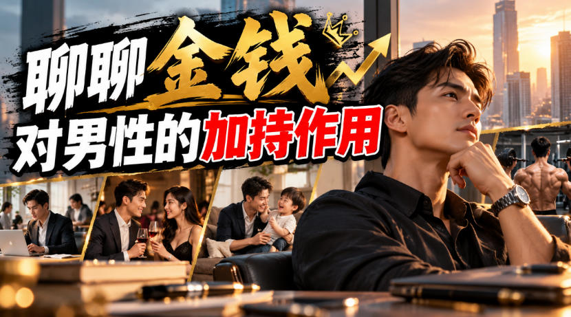 某公众号付费文章：聊聊金钱对男性的加持作用-资源V站
